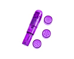 Вибромассажер XOXO MINI, ABS пластик, фиолетовый, 10 см