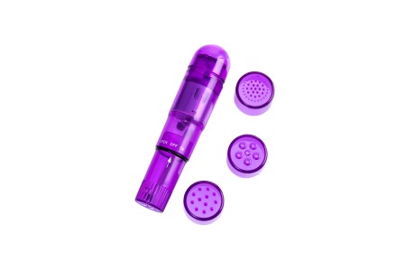 Вибромассажер XOXO MINI, ABS пластик, фиолетовый, 10 см