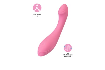 Вибратор для точки G Satisfyer G-Force, розовый, 19 см