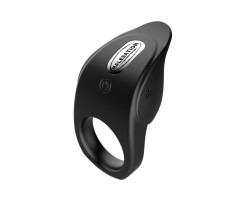 Эрекционное виброкольцо MALESATION Vibro Lust Ring, силикон, черный, 3,5 см