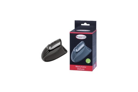 Нереалистичный мастурбатор MALESATION Deluxe, силикон, черный, 12,5 см