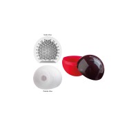 Нереалистичный мастурбатор - шар MALESATION Lucky Ball type 2, TPE, белый