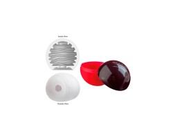 Нереалистичный мастурбатор - шар MALESATION Lucky Ball type 3, TPE, белый