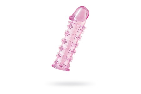 Насадка A-Toys by TOYFA, TPE, розовый, 12,5 см