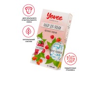 Набор гелей-смазок Yovee для любви (721001+721051), вкусовой (малина) + увл (гиалурон), 2х100мл