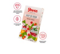 Набор гелей-смазок Yovee для любви (721007+721009), вкусовые (клубника/дыня+малина/мята), 2х100 мл