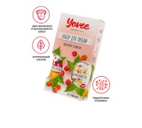 Набор гелей-смазок Yovee для любви (721007+721011), вкусовые (клубника/дыня+ваниль.сливки), 2х100 мл