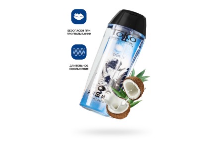 Лубрикант Shunga Toko Aroma на водной основе, кокос, 165 мл