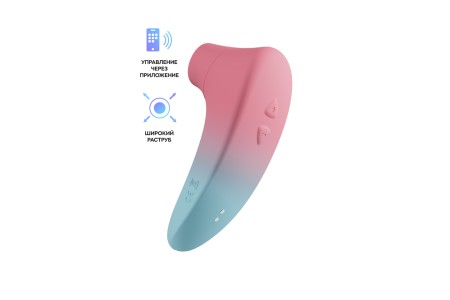 Вакуммно-волновой стимулятор клитора LOVENSE Tenera 2 PulseSense, силикон, розовый