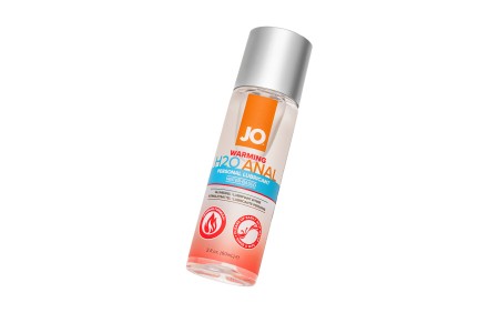 Анальный лубрикант на водной основе JO Anal H2O WARMING, разогревающий, 60 мл