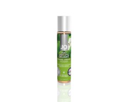 Съедобный лубрикант со вкусом зеленого яблока JO H2O Green Apple, 30 мл