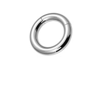 Кольцо на пенис Metal by TOYFA, серебряное, Ø 3,5 см