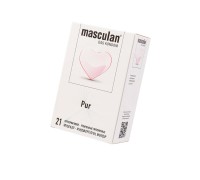 Презервативы Masculan, Pur № 21 утонченные, 18,5 см, 5.3 см, 3 шт.