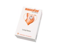 Презервативы Masculan, Ultra 3, продлевающие, 19 см, 5,3 см, 21 шт.