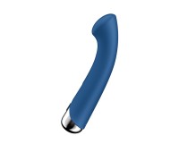 Вибратор для точки G  с ротацией Satisfyer Spinning G-Spot 1, силикон, синий, 16,8 см