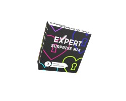 Презервативы EXPERT Surprise Mix, секретный микс, 3шт