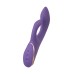Виброкролик с функцией Come-Hither JOS Fingie, силикон, фиолетовый, 21,6 см - фото 9