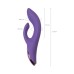 Виброкролик с функцией Come-Hither JOS Fingie, силикон, фиолетовый, 21,6 см - фото 6