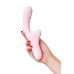 Виброкролик с ласкающим язычком JOS Orali, силикон, розовый, 22 см - фото 10