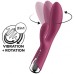 Вибратор для точки G с клиторальным стимулятором и ротацией Satisfyer Spinning Rabbit 1 Red - фото 6
