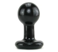 Круглая черная пробка для анальной стимуляции Round Small