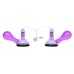 Вибромассажер для груди с 7 функциями вибрации фиолетовый - фото 2