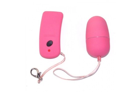 Виброяйцо с беспроводным управлением Wireless Vibrating Egg розовое