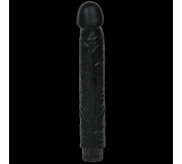 Вибратор черный Quivering Cock 7 in