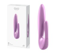 Вибратор Ovo J2 rabbit перезаряжаемый розовый