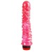 Розовый вибратор с блестками Hot Pinks Twister 8in - фото