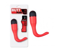 Вибратор для простаты Butt Plus с 10 режимами вибрации красный