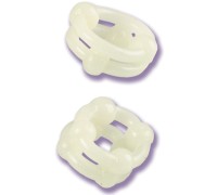 Светящаяся в темноте пара колец Island Rings Double Stacker