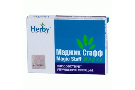 Препарата для стимулирования потенции Маджик Стафф 4 шт по 500 мг