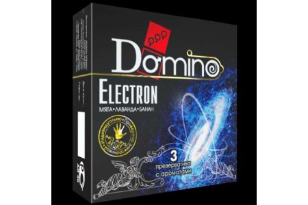 Презервативы ароматизированые Domino Electron 3 шт