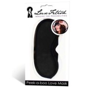 Маска черная на глаза Peek-a-Boo Love Mask