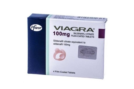 Таблетки Виагра 100 мг 4 шт