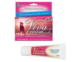 Возбуждающий Крем Viva Cream для женщин 3 тюбика по 10 мл