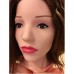 Кукла для секса с вибрацией с каштановыми волосами 3D Face Love Doll - фото
