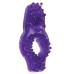 Фиолетовое кольцо со стимулятором клитора - фото 2
