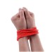 Бондажная верёвка FF Mini Silk Rope красная - фото 3
