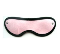 Плюшевая розовая маска