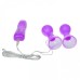 Вакуумные помпы с вибрацией для сосков фиолетовые - фото 2