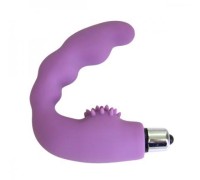 Вибромассажер для стимуляции клитора и точки G фиолетовый