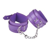 Пурпурные наручники БДСМ