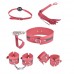 Бондажный набор Taboo Accessories Extreme Set №7 красный - фото