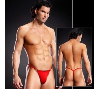 Красные мужские V-стринги S/M