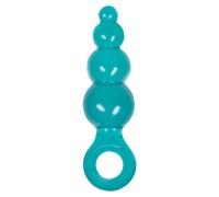 Анальный стимулятор Jolie Ripples Medium Aqua