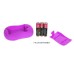 Вибромассажер для груди с 7 функциями вибрации фиолетовый - фото 4