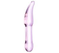 Анальный стеклянный стимулятор Pink Pepper