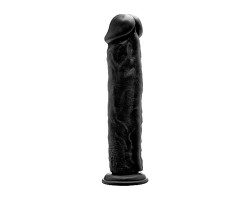 Большой фаллоимитатор для фистинга Realistic Cock 11 in Black